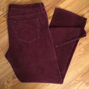 Gap bootcut corduroy pants